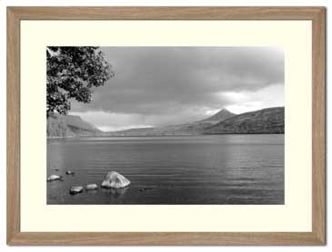 oak photo frame